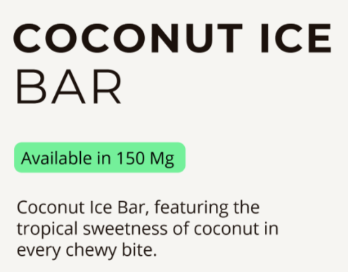 Coconut Ice Bar