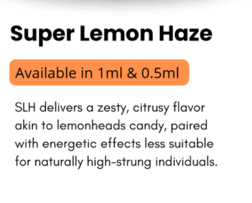 Disposable Delta 9 - Sativa - Super Lemon Haze