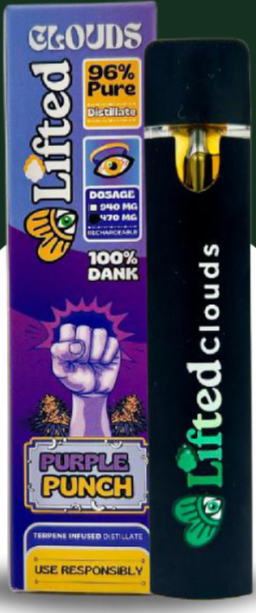 Disposable Delta 9 - Indica - Purple Punch