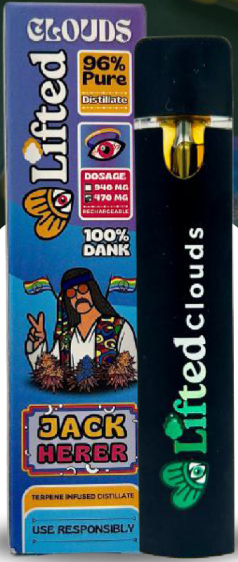 Disposable Delta 9 - Sativa - Jack Herer