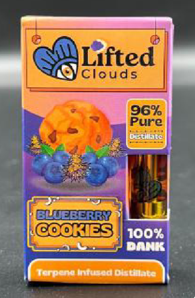 Vape Cart - Hybrid - Blueberry Cookies