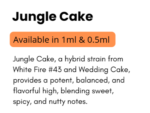Vape Cart - Hybrid - Jungle Cake