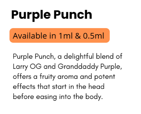 Vape Cart- Indica - Purple Punch