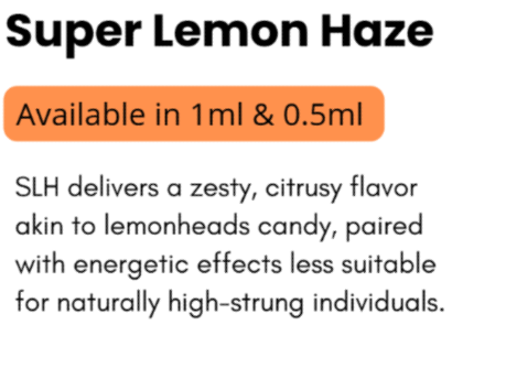 Vape Cart - Sativa -  Super Lemon Haze
